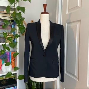 THE KOOPLES Black One Button Blazer